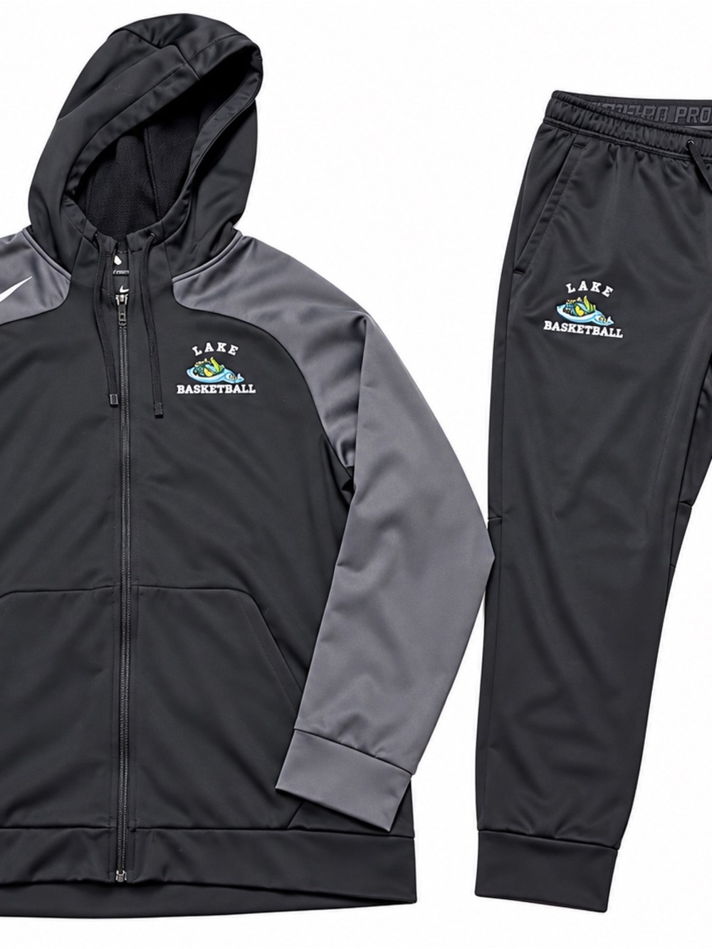 Men’s Nike Therma-FIT Lake Basketball Full Zip Hoodie & Pants Set
